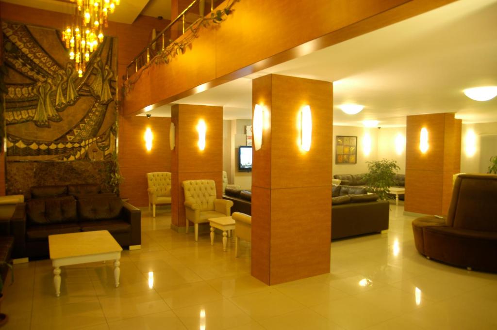 Posezení v ubytování Merdan Hotel