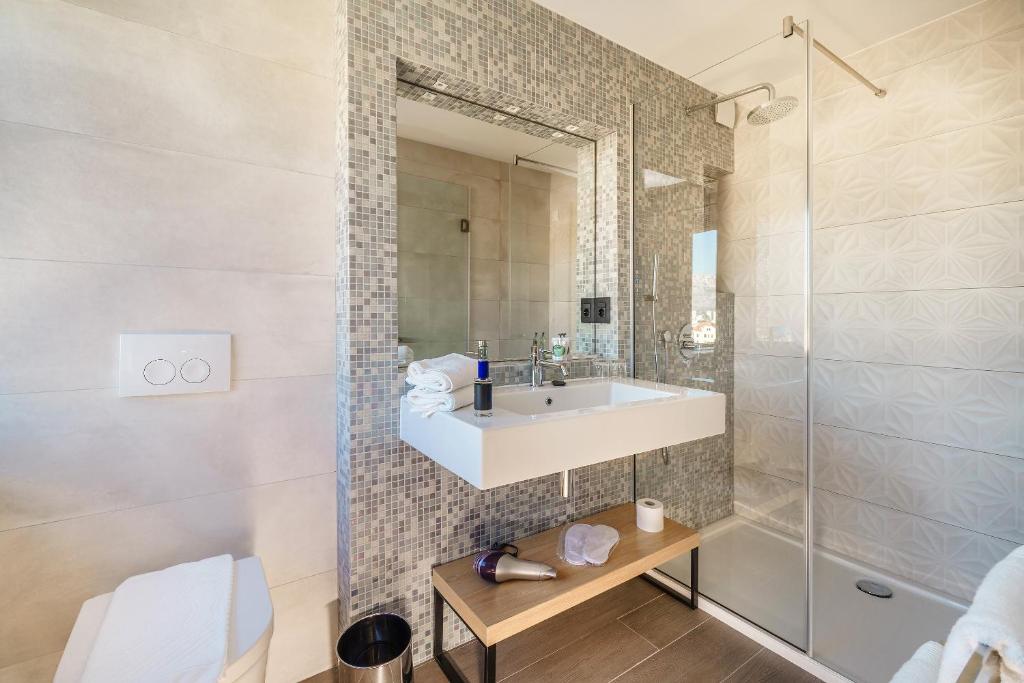Kúpeľňa v ubytovaní The View Luxury Rooms