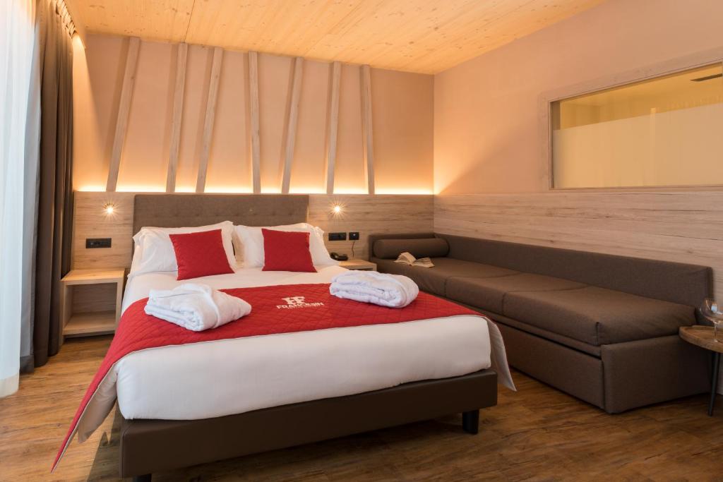 Postel nebo postele na pokoji v ubytování Francesin Active Hotel