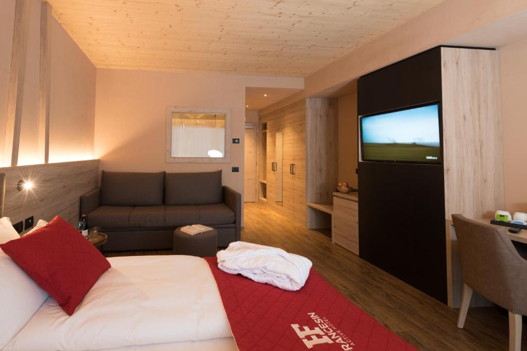 Postel nebo postele na pokoji v ubytování Francesin Active Hotel