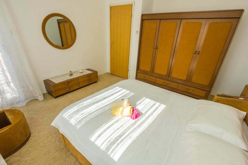 Posteľ alebo postele v izbe v ubytovaní Mimmi apartment