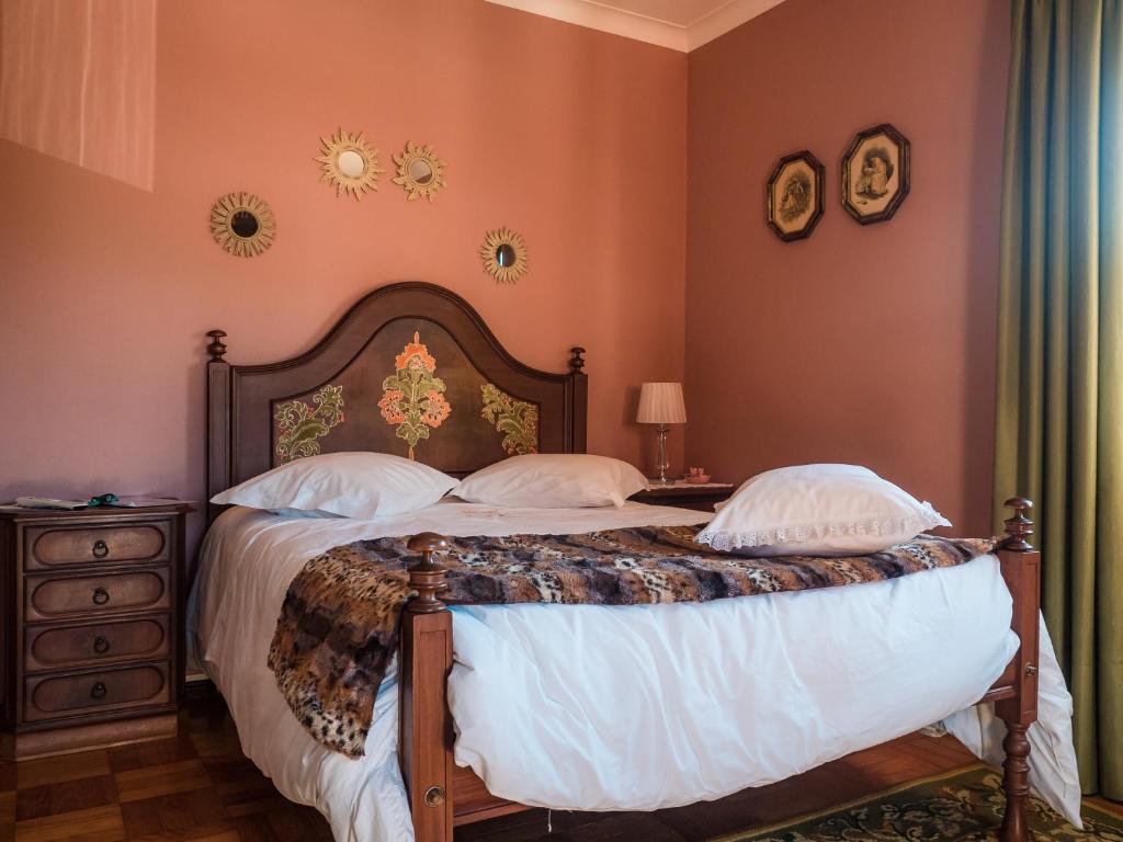 Postel nebo postele na pokoji v ubytování Casa das Andorinhas