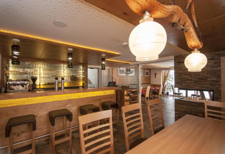 Lounge nebo bar v ubytování Gasthof Venetrast