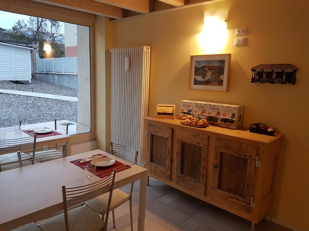 Kuchyň nebo kuchyňský kout v ubytování B&B Agorà
