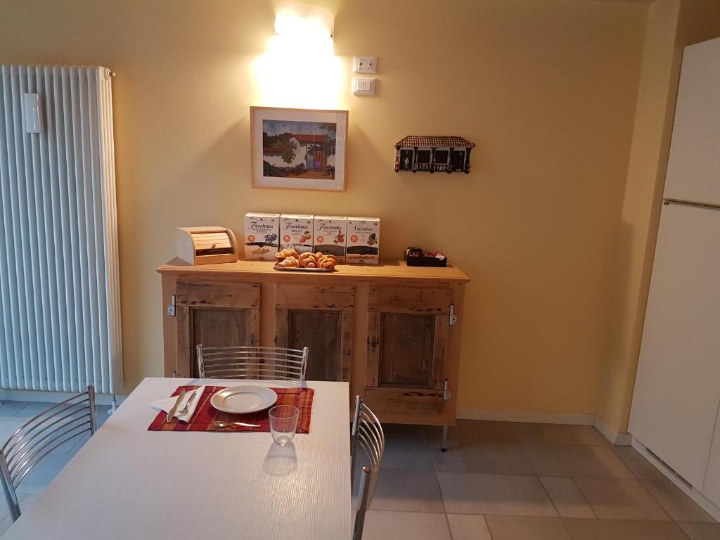 Kuchyň nebo kuchyňský kout v ubytování B&B Agorà