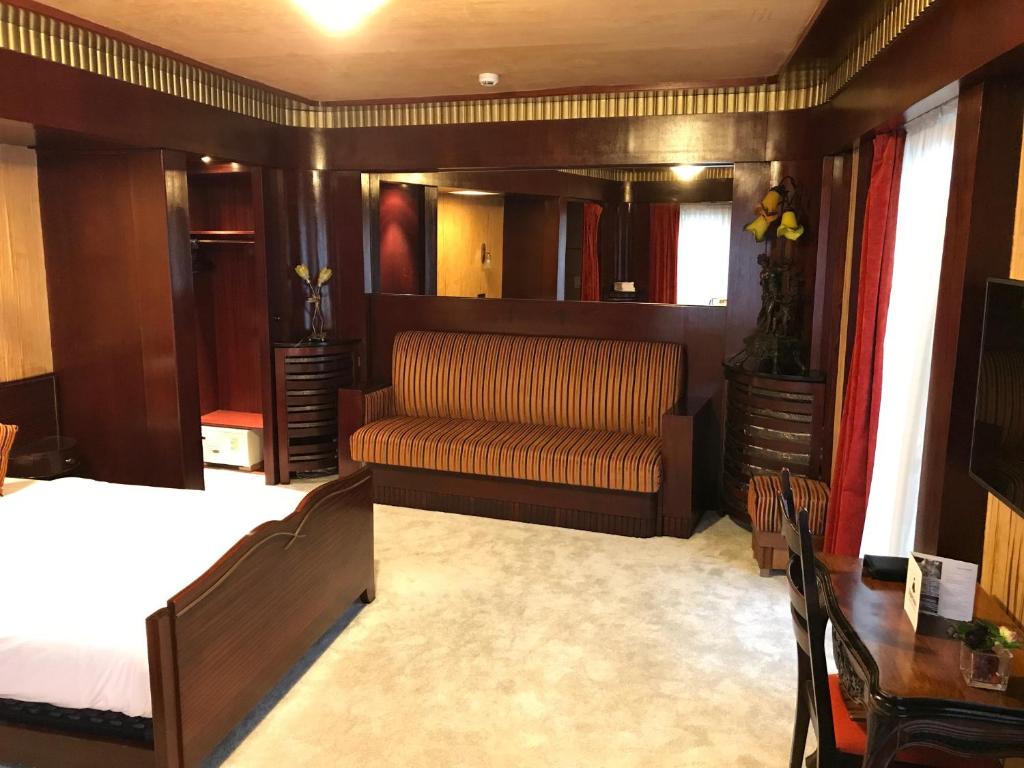 Posezení v ubytování Hotel Esperance