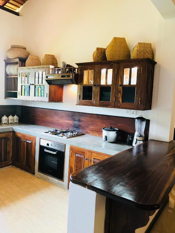 Kuchyň nebo kuchyňský kout v ubytování Neli guests house
