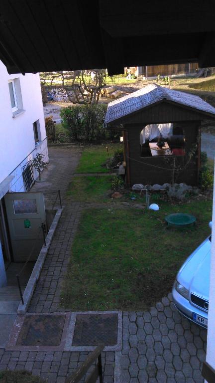 Zahrada ubytování Apartments Boris