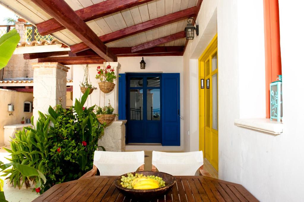 Balkón nebo terasa v ubytování Zakynthos Villas