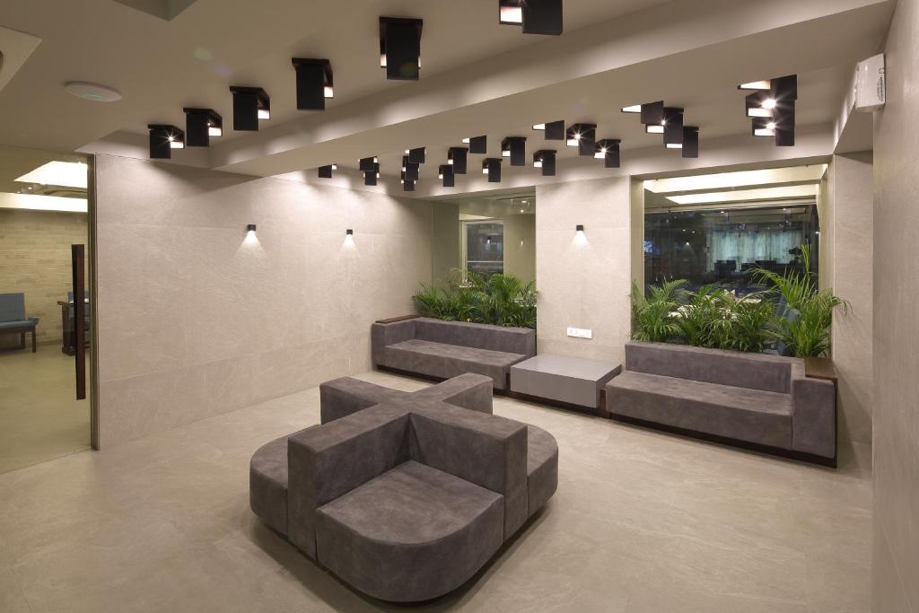Posezení v ubytování Hotel Carrefour