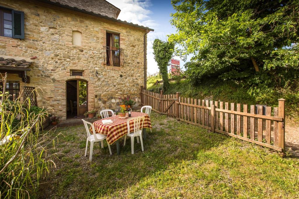 Zahrada ubytování Rustico in Pietra