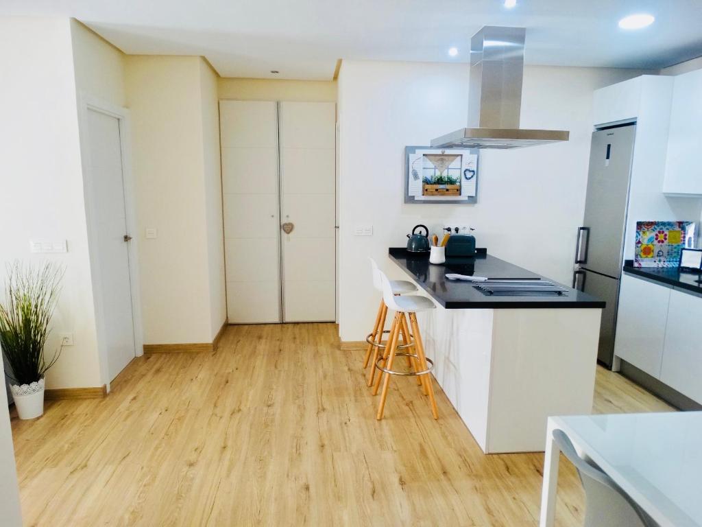 Kuchyňa alebo kuchynka v ubytovaní Apartamento El Barranco