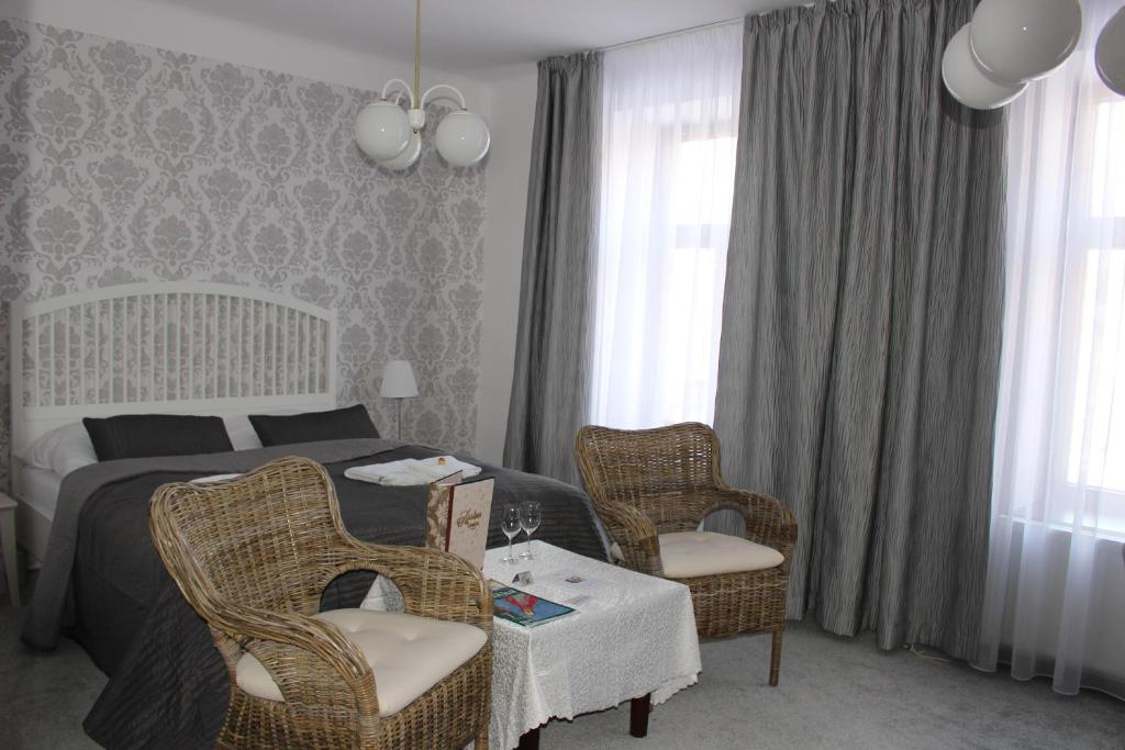 Część wypoczynkowa w obiekcie Hotel Amadeus