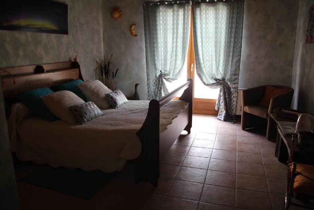 Posezení v ubytování Chambre d'Hôtes Le Moulin d'Encor