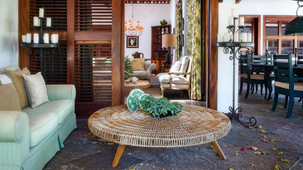 Posezení v ubytování Casa de São José Hotel Boutique