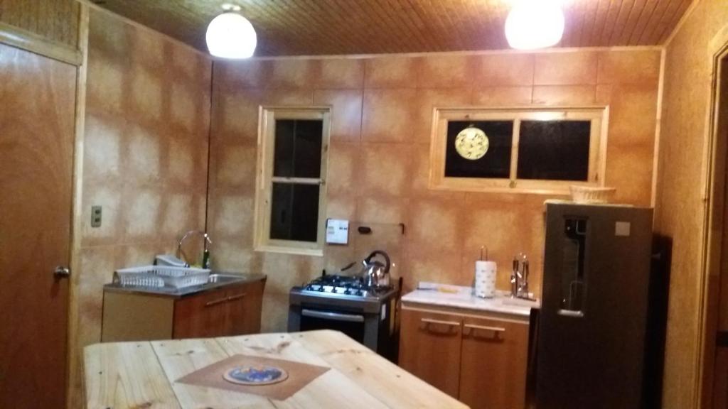 Kuchyň nebo kuchyňský kout v ubytování Jardin de Estrellas