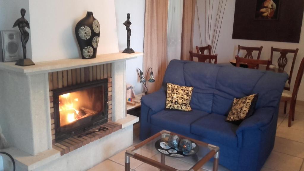 A seating area at Villa Rosa Amparo