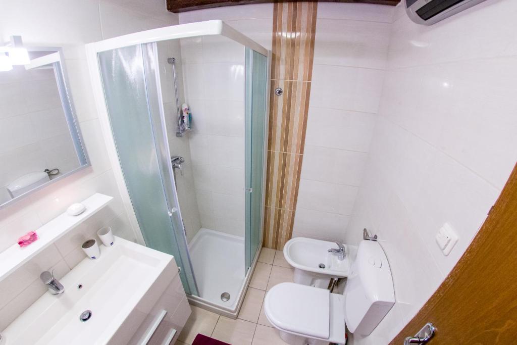 Koupelna v ubytování Rogla Chalet Urska