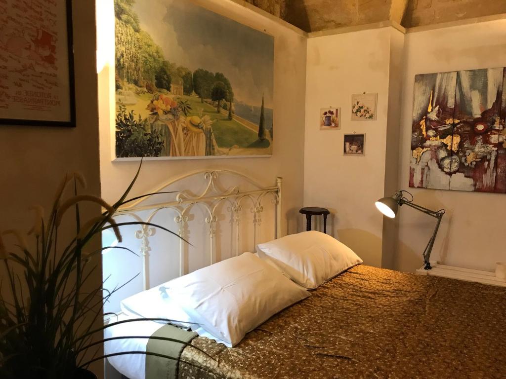 Postel nebo postele na pokoji v ubytování B&B Corte Dei Musco