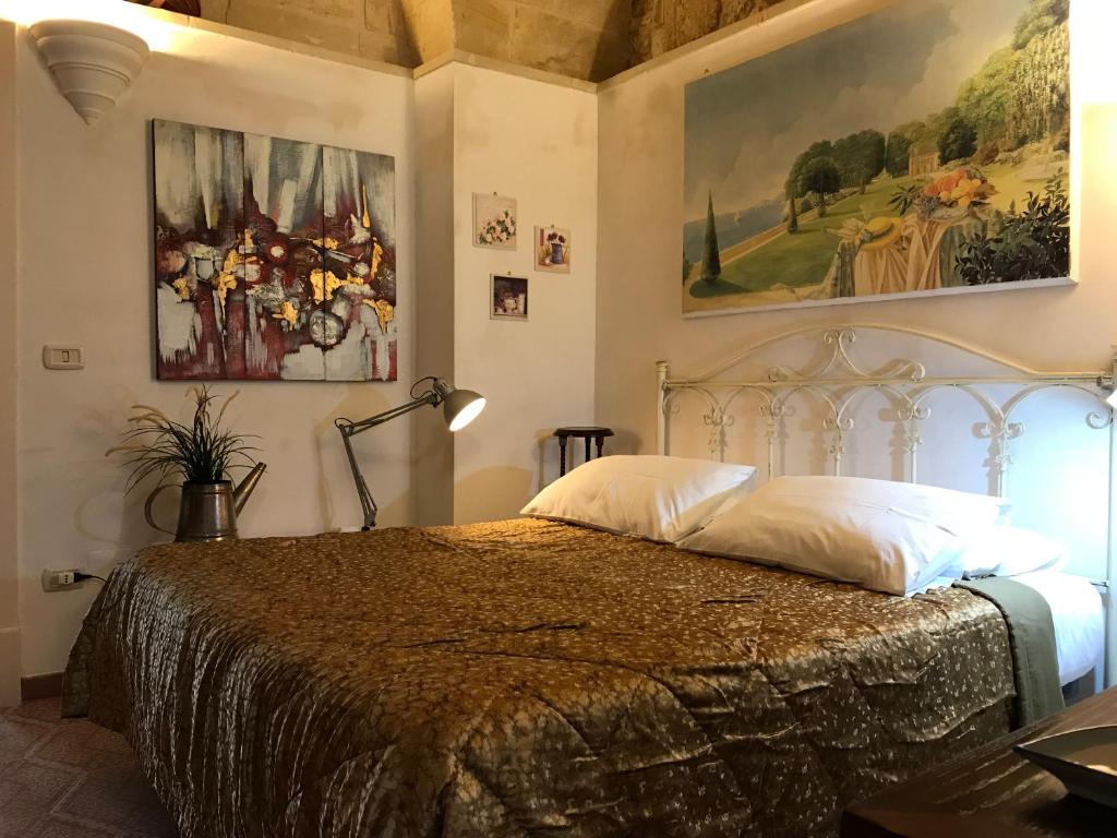 Postel nebo postele na pokoji v ubytování B&B Corte Dei Musco