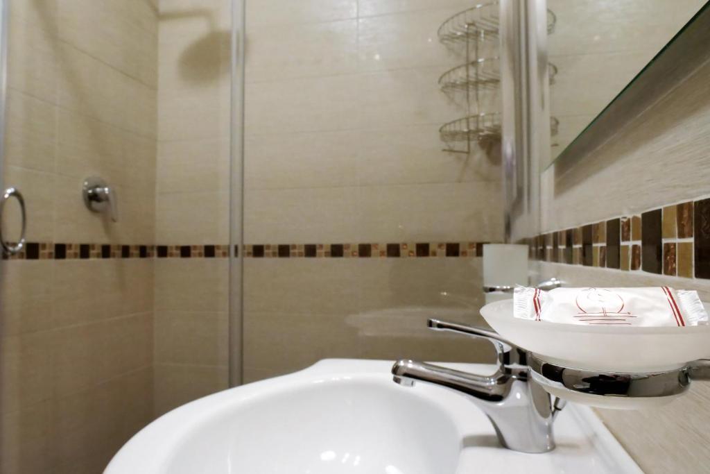 Kúpeľňa v ubytovaní B&B Il Campanile