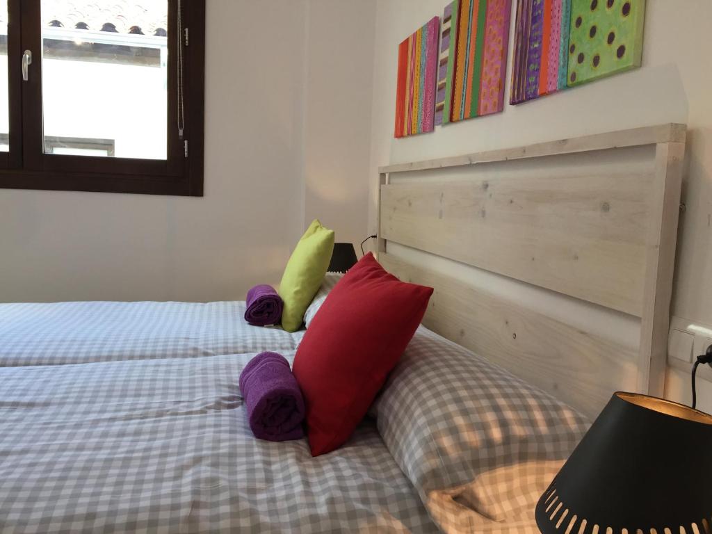 Postel nebo postele na pokoji v ubytování Apartaments Center 2 bedrooms
