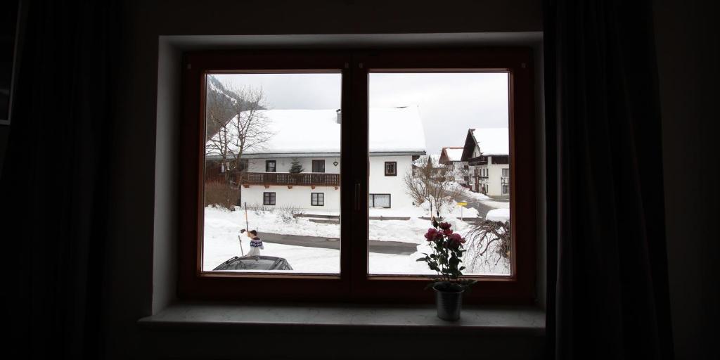 Alpenhaus Bichlbach v zimě