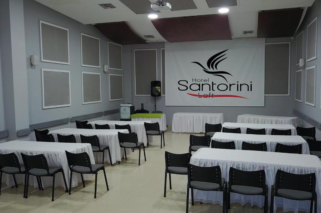Konferenční prostory v ubytování Hotel Santorini Loft