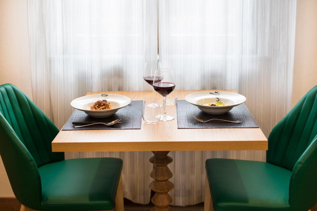 Nápoje v ubytování La Gustea Hotel & Cucina
