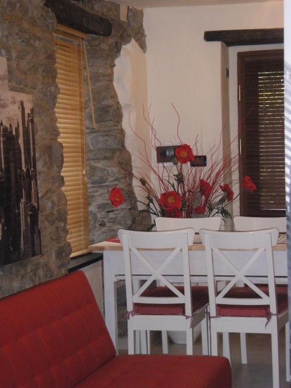 Posezení v ubytování Casa La Rosa