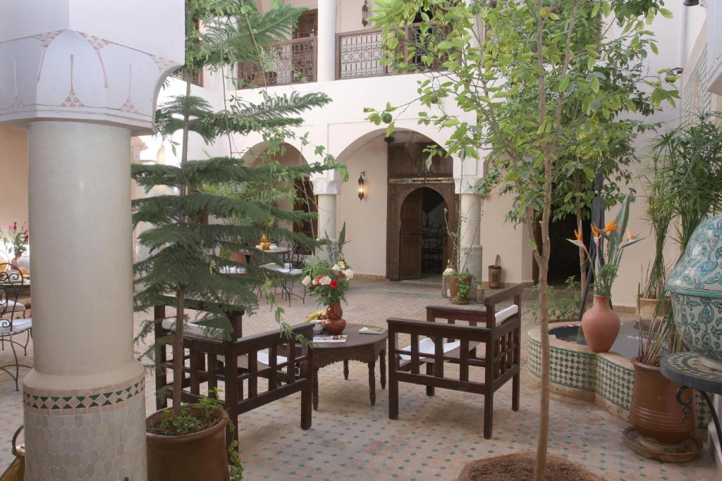 Restaurace v ubytování Riad Cannelle