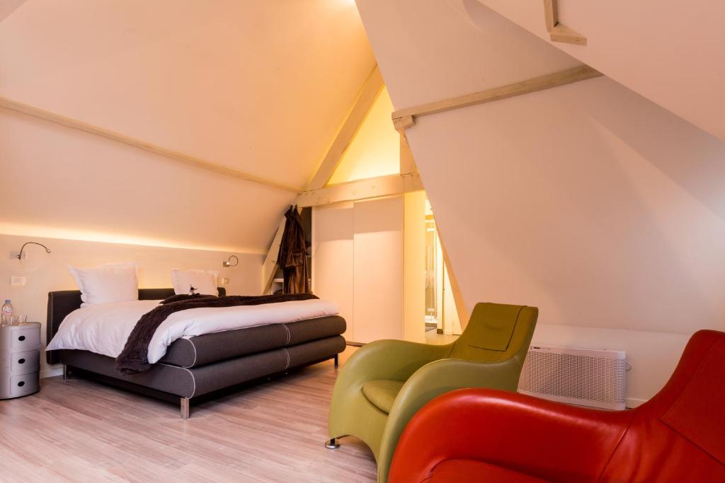 Postel nebo postele na pokoji v ubytování B&B Asinello