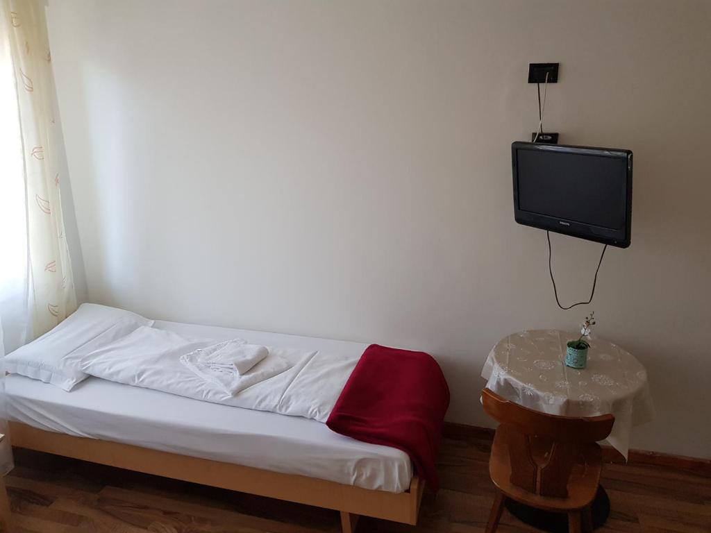 Posteľ alebo postele v izbe v ubytovaní Albergo Casagrande