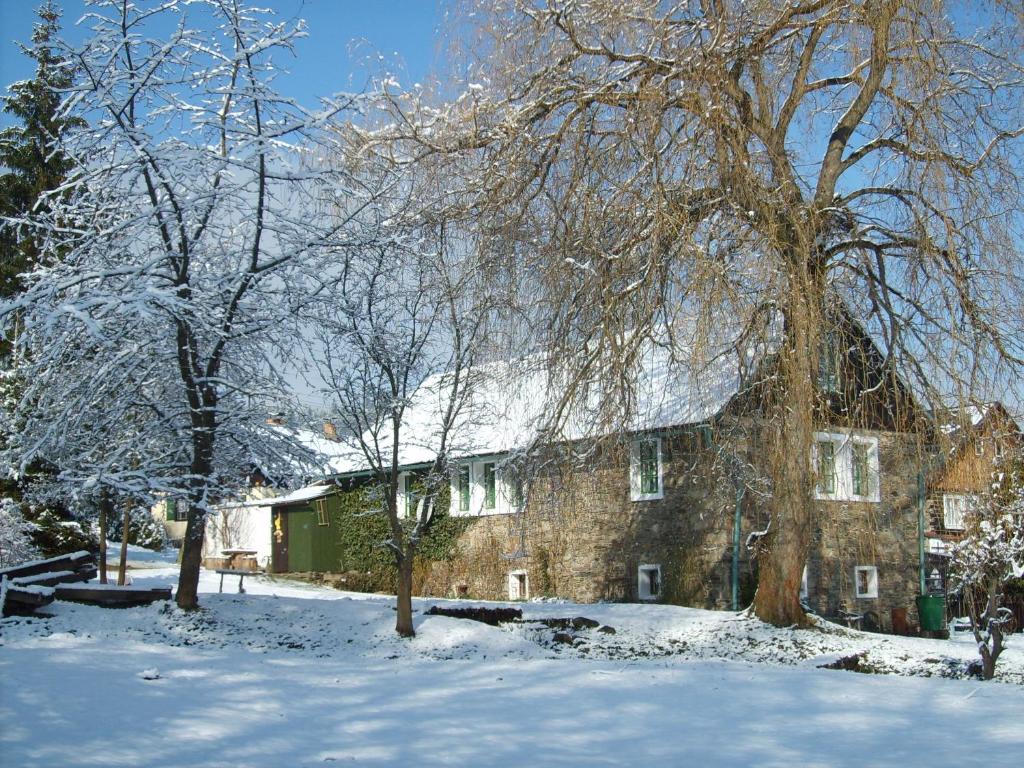Apartmán Dvorečná v zimě