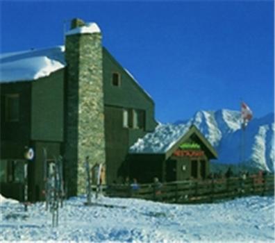 Hotel Sparrhorn v zimě