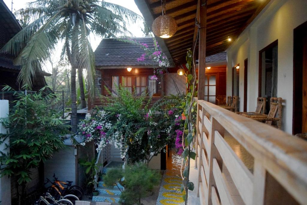 Zahrada ubytování Panda Cottage