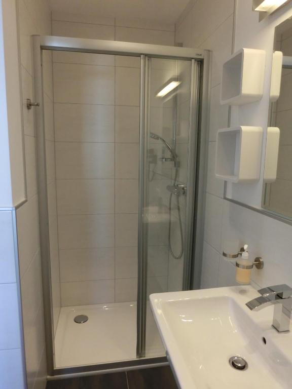 Kúpeľňa v ubytovaní Ausblick