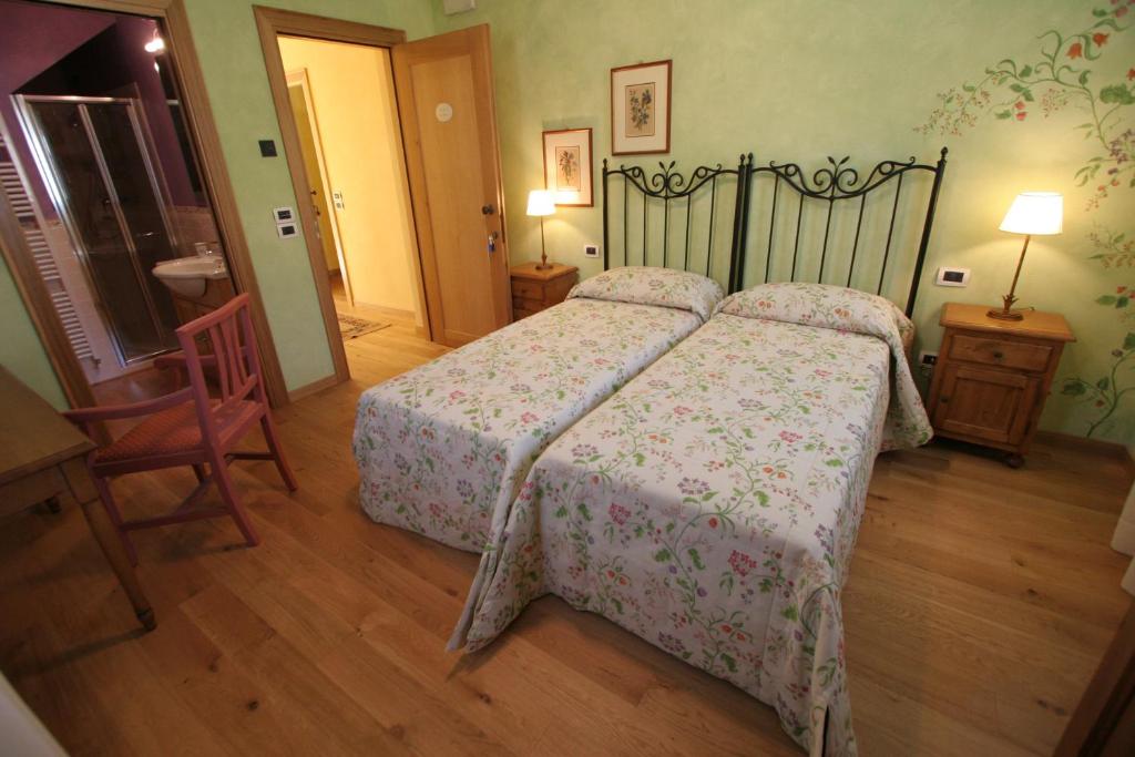 Postel nebo postele na pokoji v ubytování La Valdella