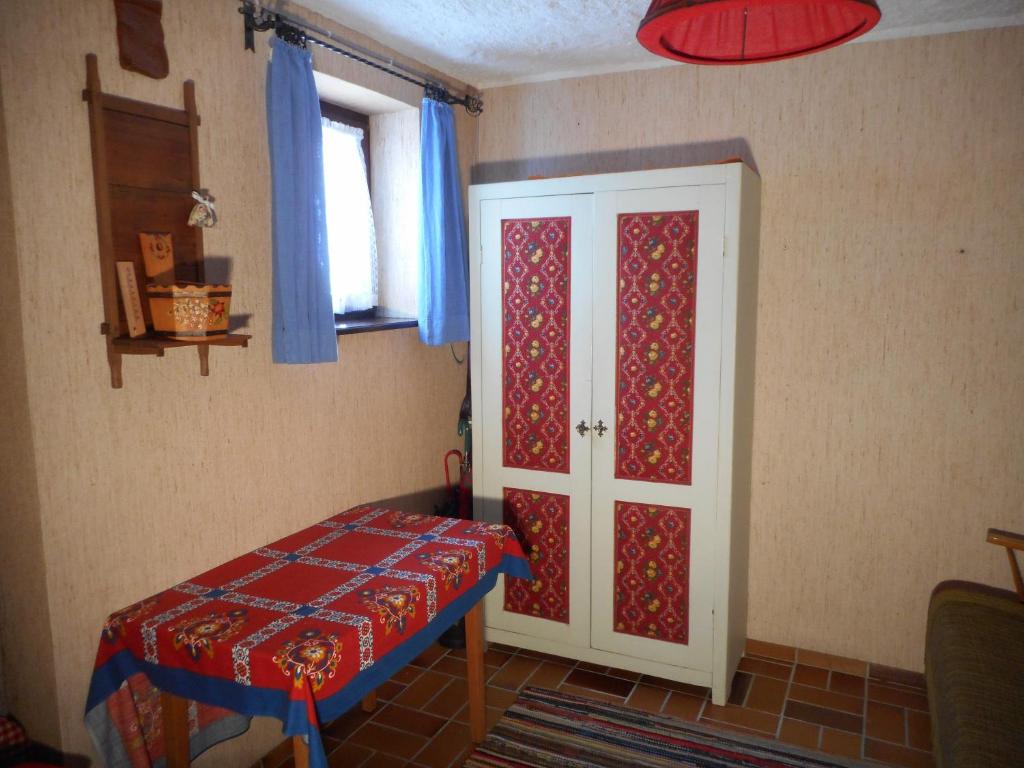 Postel nebo postele na pokoji v ubytování Almidylle Kathrin