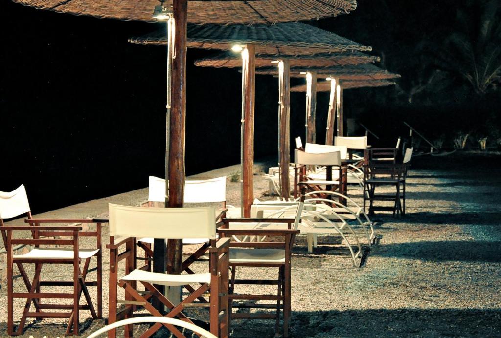Restaurace v ubytování Tony's Beach