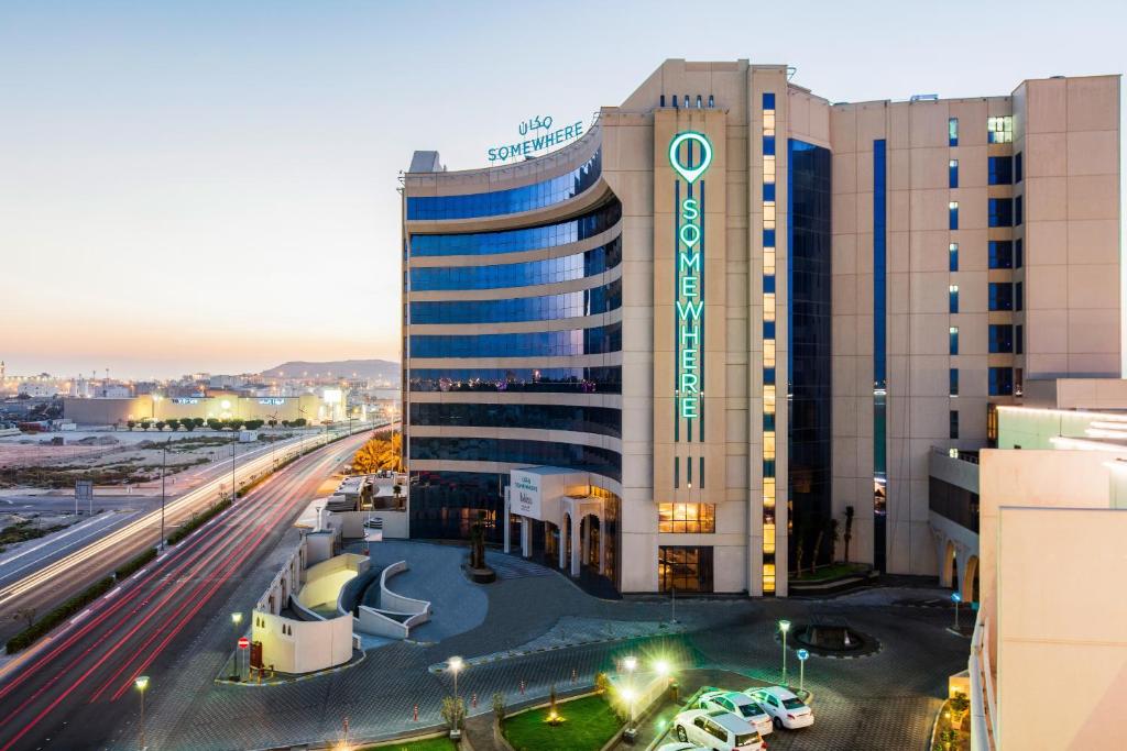 una rappresentazione dell'hotel omni a Las Vegas di Somewhere Hotel Al Ahsa a Al Hofuf