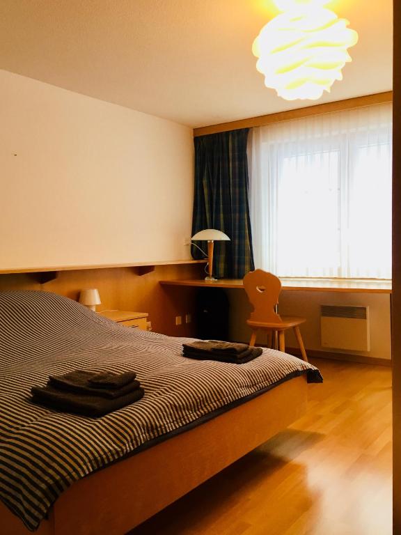 Postel nebo postele na pokoji v ubytování Chalet Christitia