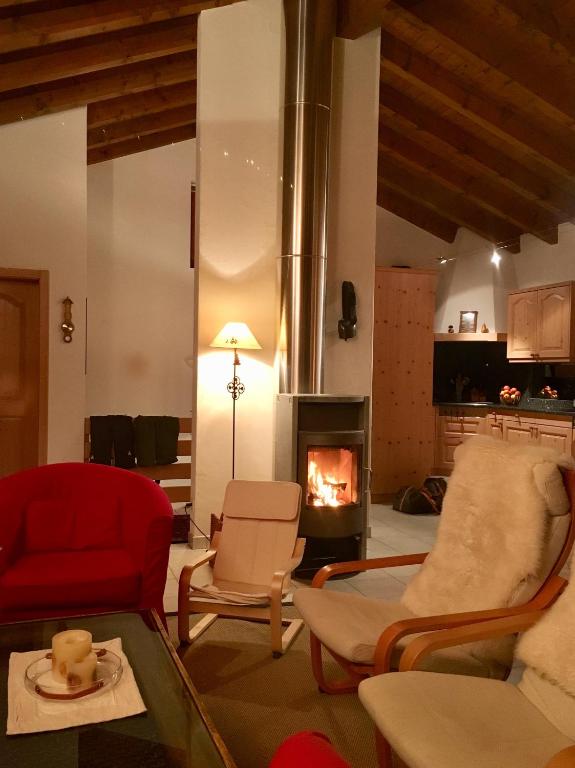 Posezení v ubytování Chalet Christitia