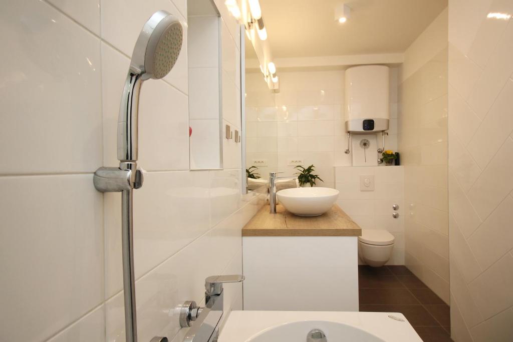 Kúpeľňa v ubytovaní Apartmani Leo-Marin