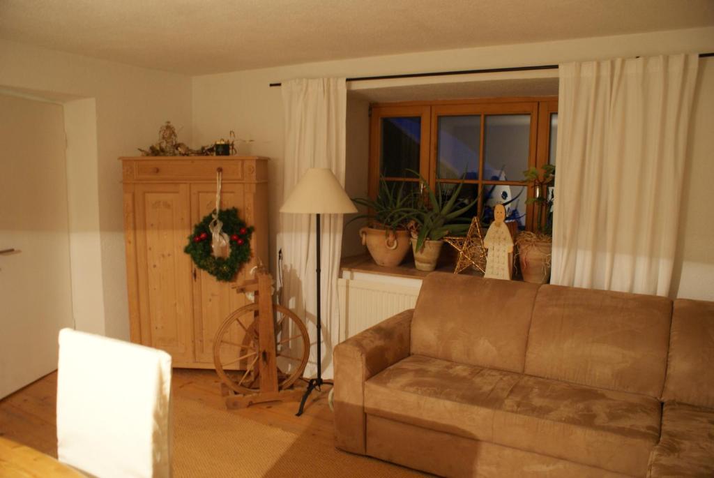 Posezení v ubytování Ferienwohnung Parth