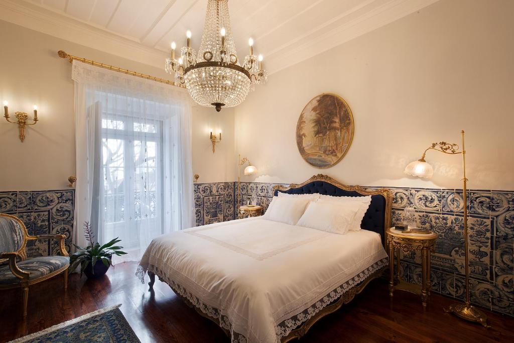 Postel nebo postele na pokoji v ubytování Casa dell'Arte Club House