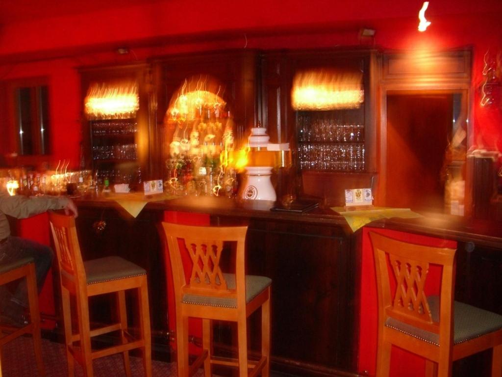 Nápoje v ubytování Komforthotel Ahornhof
