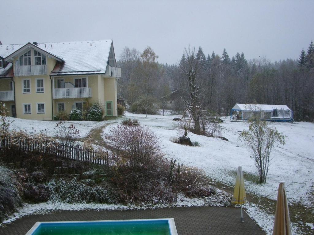 Komforthotel Ahornhof v zimě