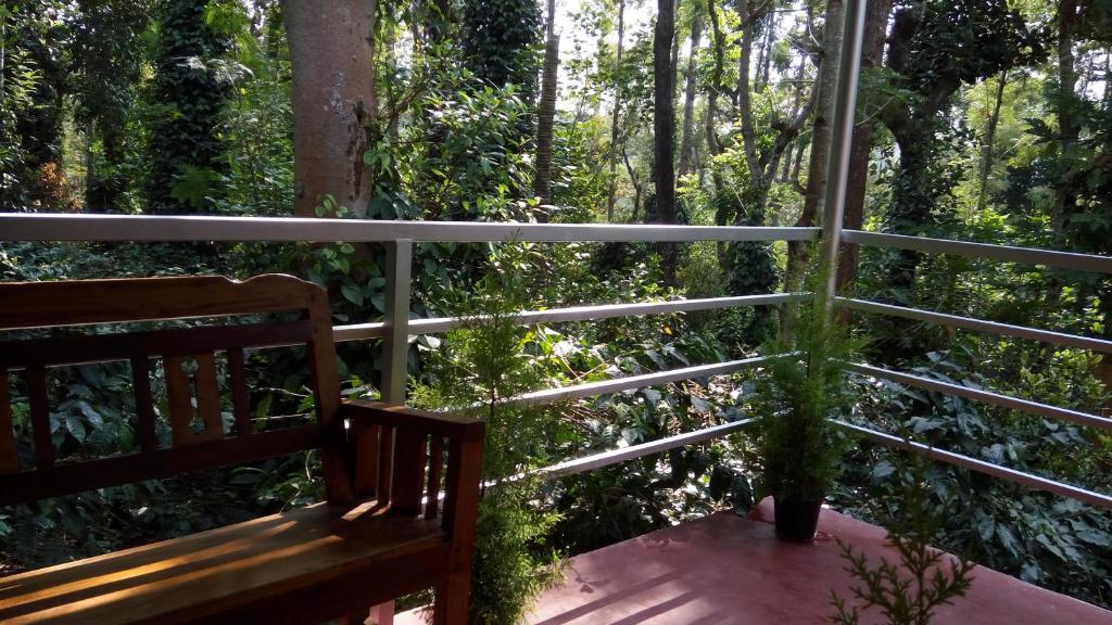 Balkon oz. terasa v nastanitvi StaySimple Spicefarm