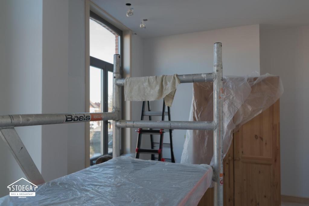 Postel nebo postele na pokoji v ubytování B&B Stoega